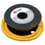 Маркер каб. 1.5кв.мм "4" (к-1000ед) (ЕС-0) EKF plc-KM-1.5-4 — изображение 3