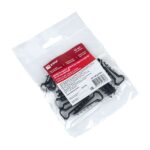 Дюбель-хомут d6х12мм для плоского кабеля черный (уп.10шт) PROxima EKF plc-cd-6x12b-r — изображение 3