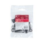 Дюбель-хомут d6х12мм для плоского кабеля черный (уп.10шт) PROxima EKF plc-cd-6x12b-r — изображение 2