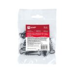 Дюбель-хомут d6х14мм для плоского кабеля черный (уп.10шт) PROxima EKF plc-cd-6x14b-r — изображение 2