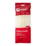 Хомут P6.6 4.8х250 FlexLock стандартный бел. (уп.100шт) PROxima EKF plc-fl-ctsw-4.8x250 — изображение 3