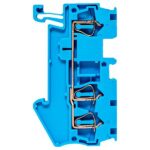 Колодка клеммная ST-2.5 28А 3 вывода пружинная син. EKF plc-jxb-st-2.5-3-blue — изображение 9