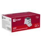 Блок распределительный КРОСС крепеж на панель и DIN КБР-125А EKF plc-kbr125 — изображение 4
