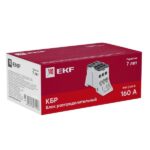 Блок распределительный КРОСС крепеж на панель и DIN КБР-160А EKF plc-kbr160 — изображение 4