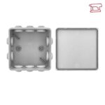 Коробка распределительная КМР-030-014 100х100х50 IP55 с крышкой для прямого монтажа 10 мембранных вводов сер. EKF plc-kmr-030-014 — изображение 3