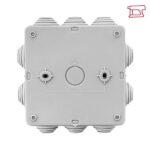 Коробка распределительная КМР-030-014 100х100х50 IP55 с крышкой для прямого монтажа 10 мембранных вводов сер. EKF plc-kmr-030-014 — изображение 5