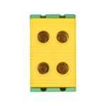 Клемма силовая вводная двойн. КСВ 16-50кв.мм желт./зел. EKF plc-kvs2-16-50-y-green — изображение 2
