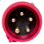 Вилка переносная 025 3Р+РЕ+N 32А 380В IP44 PROxima EKF ps-025-32-380-PRO — изображение 3