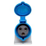 Розетка стационарная наружная 123 2Р+РЕ 32А 220В IP44 PROxima EKF ps-123-32-220-PRO — изображение 7