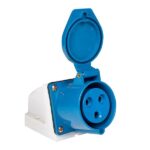 Розетка наружн. уст. 32А 220В 2P+РЕ IP44 (123) EKF ps-123-32-220 — изображение 2