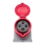 Розетка стационарная наружная 124 3Р+РЕ 32А 380В IP44 PROxima EKF ps-124-32-380-PRO — изображение 9