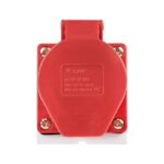 Розетка наружн. уст. 32А 380В 3P+РЕ IP44 (124) EKF ps-124-32-380 — изображение 7