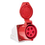 Розетка наружн. уст. 32А 380В 3P+РЕ+N IP44 (125) EKF ps-125-32-380 — изображение 2