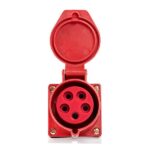 Розетка наружн. уст. 32А 380В 3P+РЕ+N IP44 (125) EKF ps-125-32-380 — изображение 5