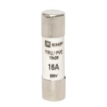 Вставка плавкая цилиндрическая ПВЦ 10х38 16А EKF pvc-10x38-16 — изображение 2