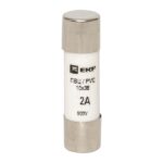 Вставка плавкая цилиндрическая ПВЦ 10х38 2А EKF pvc-10x38-2 — изображение 2