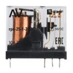 Реле промежуточное РП slim 25/1 10A 24В DC AVERES EKF rps-25-1-24DC — изображение 2